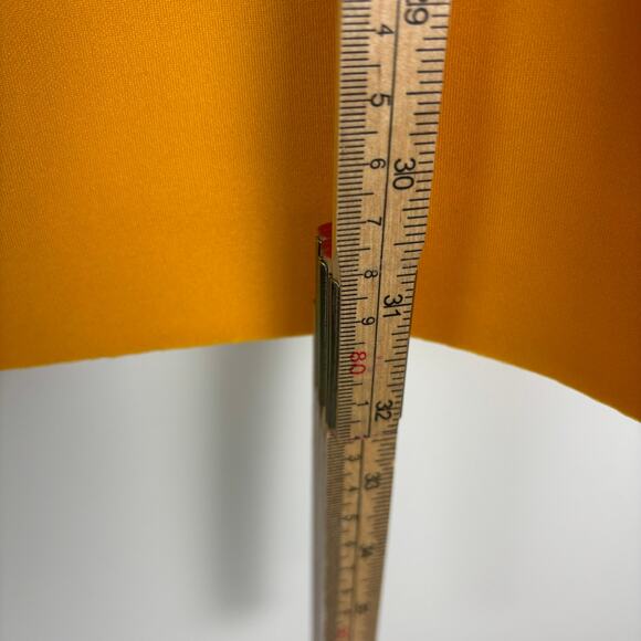 ASOS DESIGN Petite Gold Ruched Skater Mini Dress - 6P - Picture 8 of 9